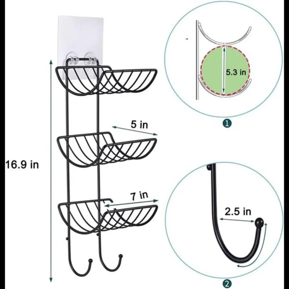 2 Pack Towel Racks for Bathroom Wall Mounted, Bath Wall Towel Rack